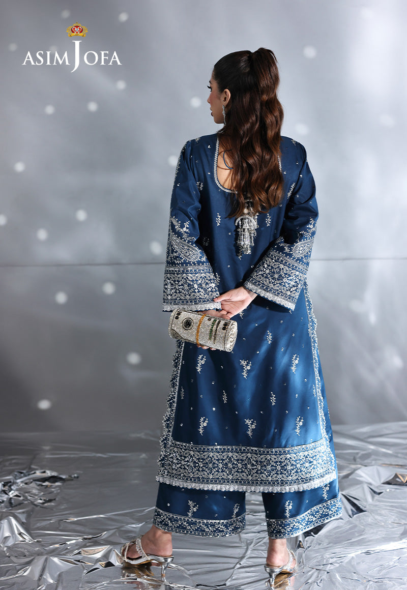 AJUEVD-06 EMBROIDERED SILK Stitched 1 PC