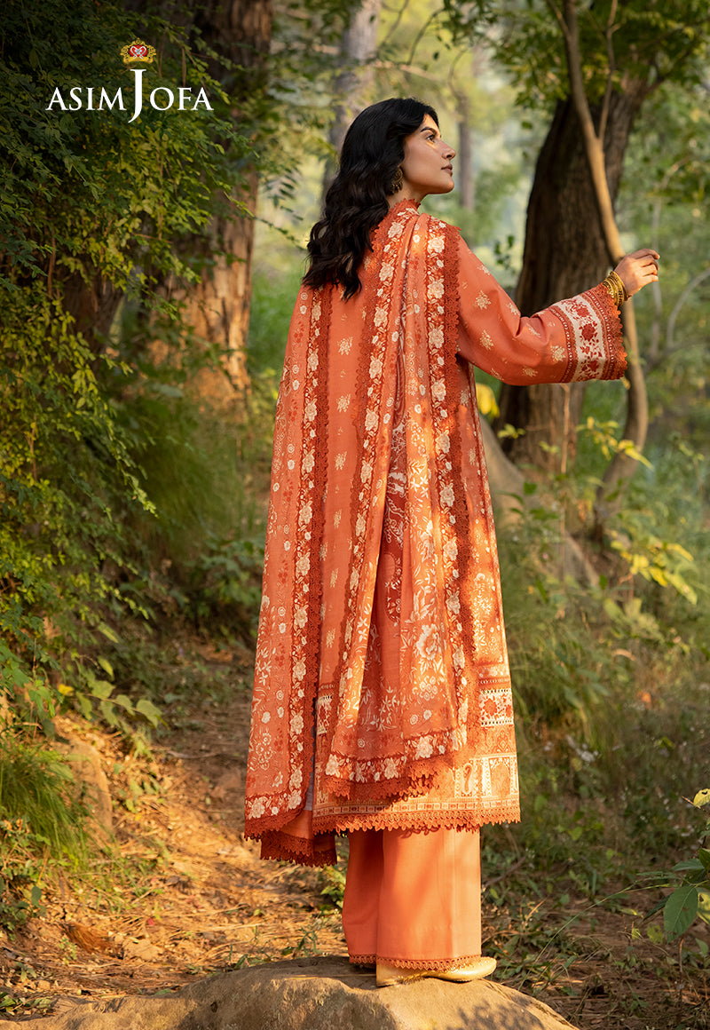 AJUWD-39 PRINTED STITCHED 3 PCS