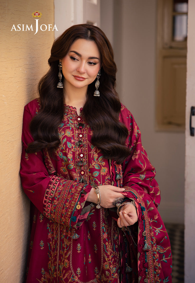 AJKI-10 EMBROIDERED TWILL 3 PC