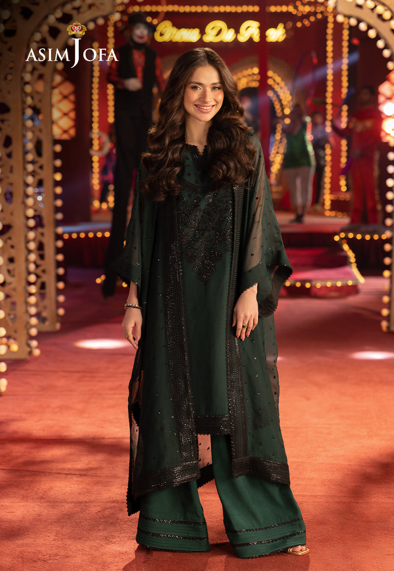 AJLLFD-06 Embroidered Chiffon Stitched 2PCS Luxury Pakistani Dresses | Asim  Jofa Official