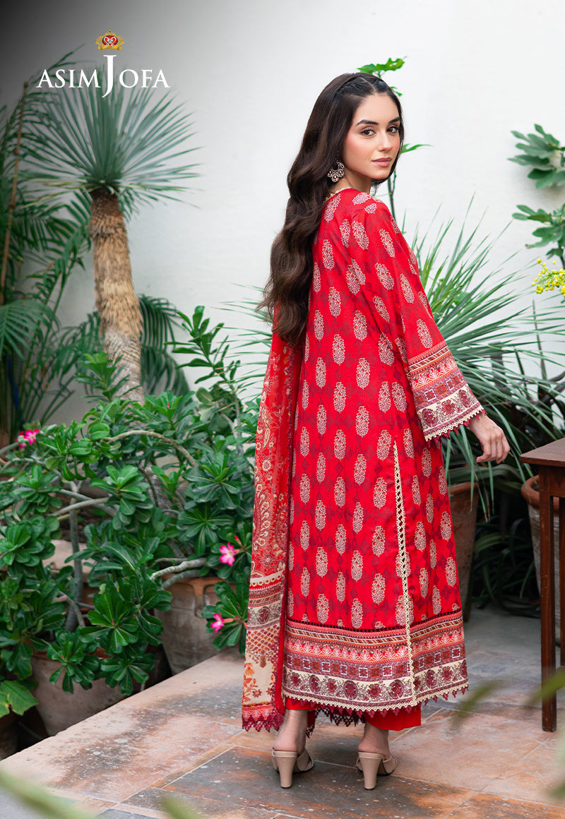 AJUUB-35 PRINTED LAWN 3 PC