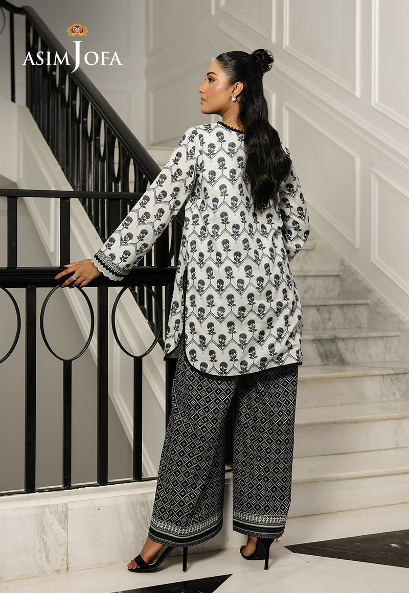 AJMCH-14 PRINTED LAWN UNSTITCHED 2 PCS