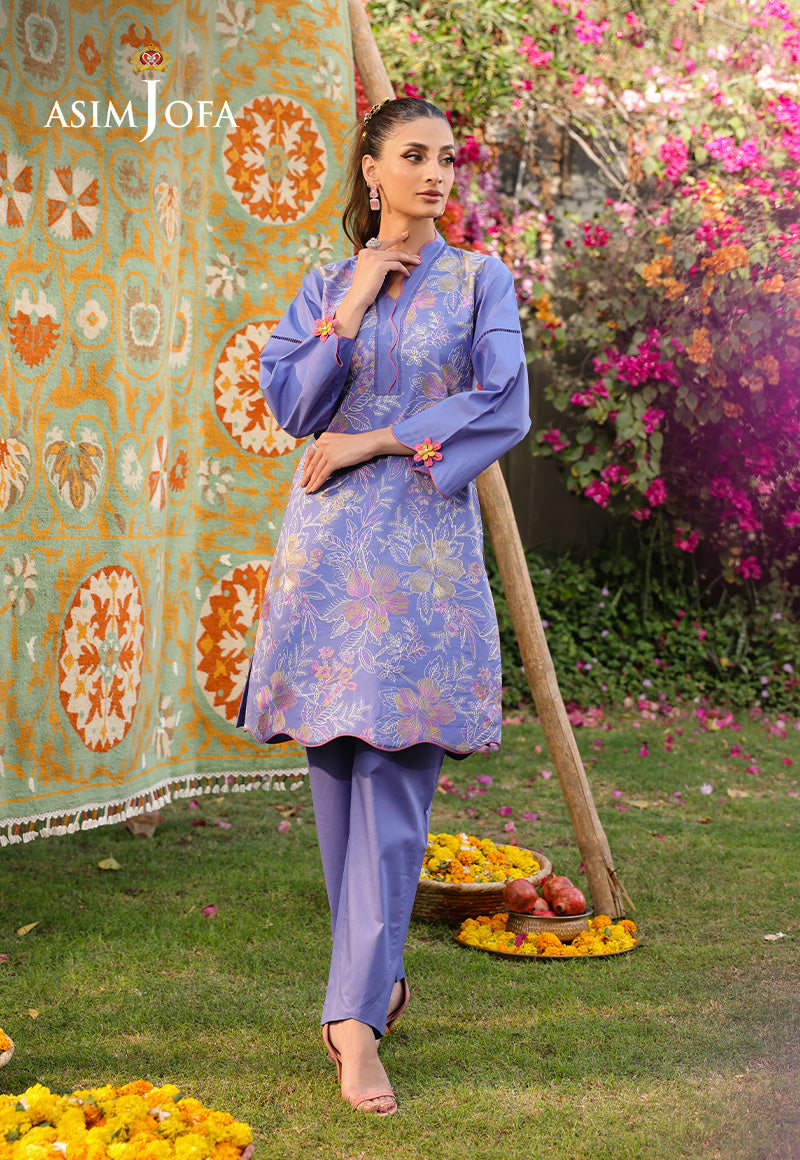 AJPB-180 EMBROIDERED CAMBRIC STITCHED 2 PCS