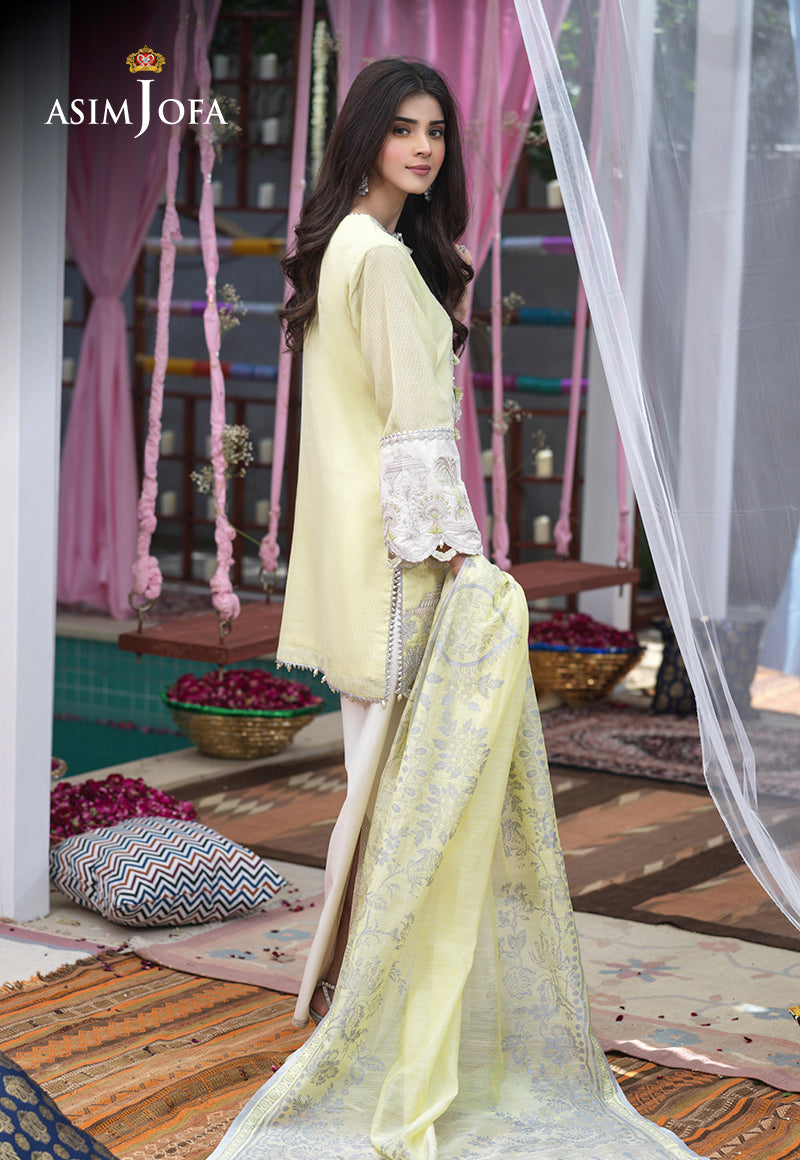 AJFC-06 EMBROIDERED COTTON NET 3 PCS
