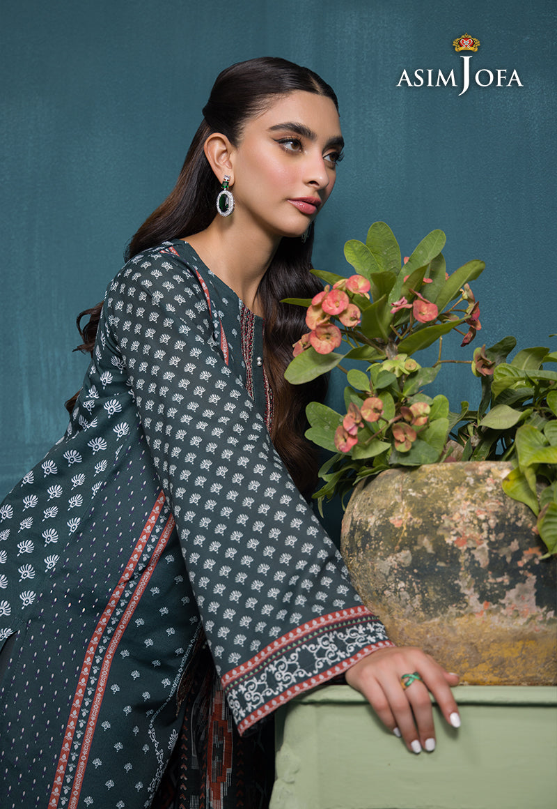AJGRD-11 PRINTED SWISS LAWN 1 PC
