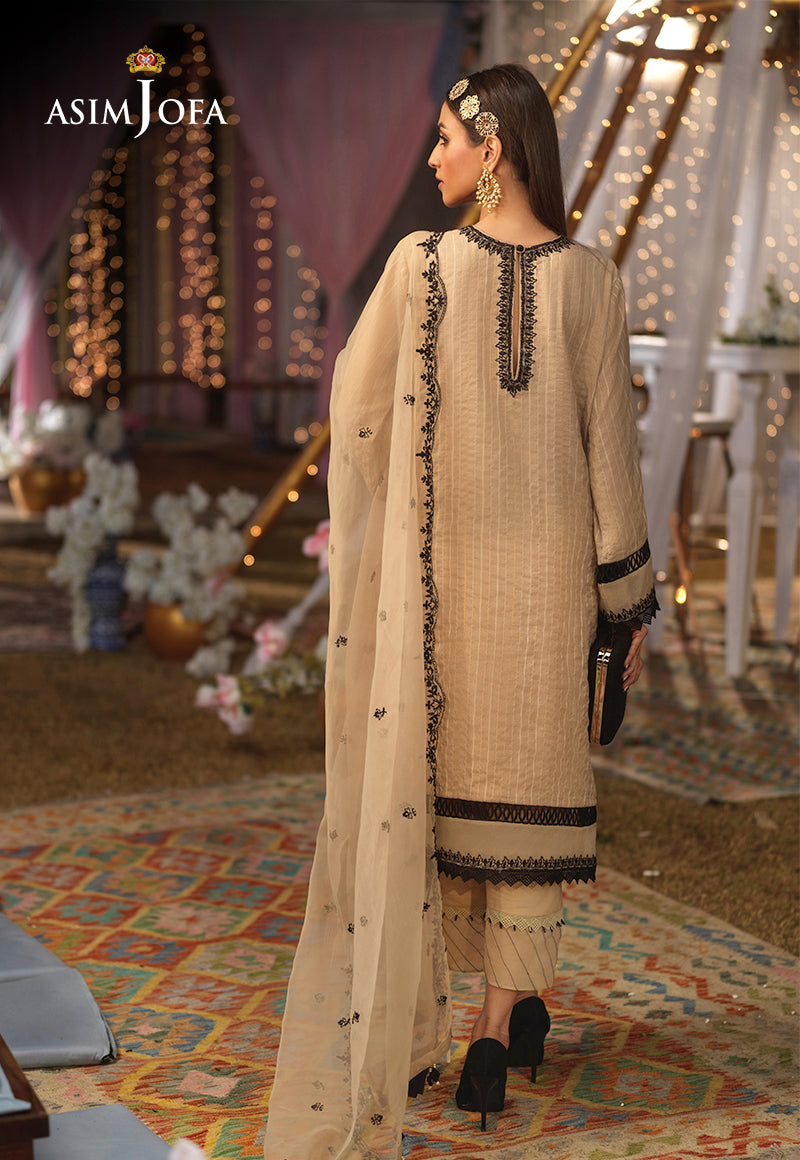 AJFCD-16 EMBROIDERED STITCHED 3 PCS