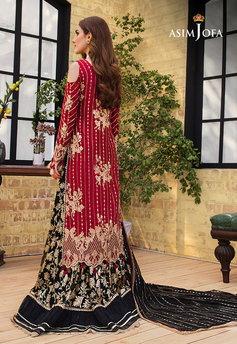 AJLE-11 EMBROIDERED SILK 3 PCS
