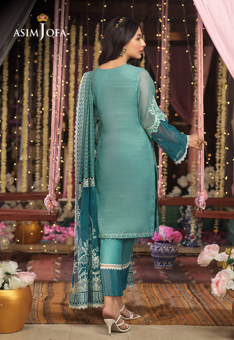 AJFC-20 EMBROIDERED ORGANZA 3 PCS