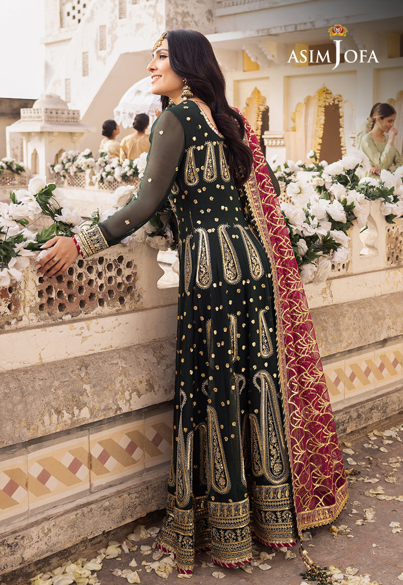 AJSH-11 EMBROIDERED CHIFFON 3 PCS