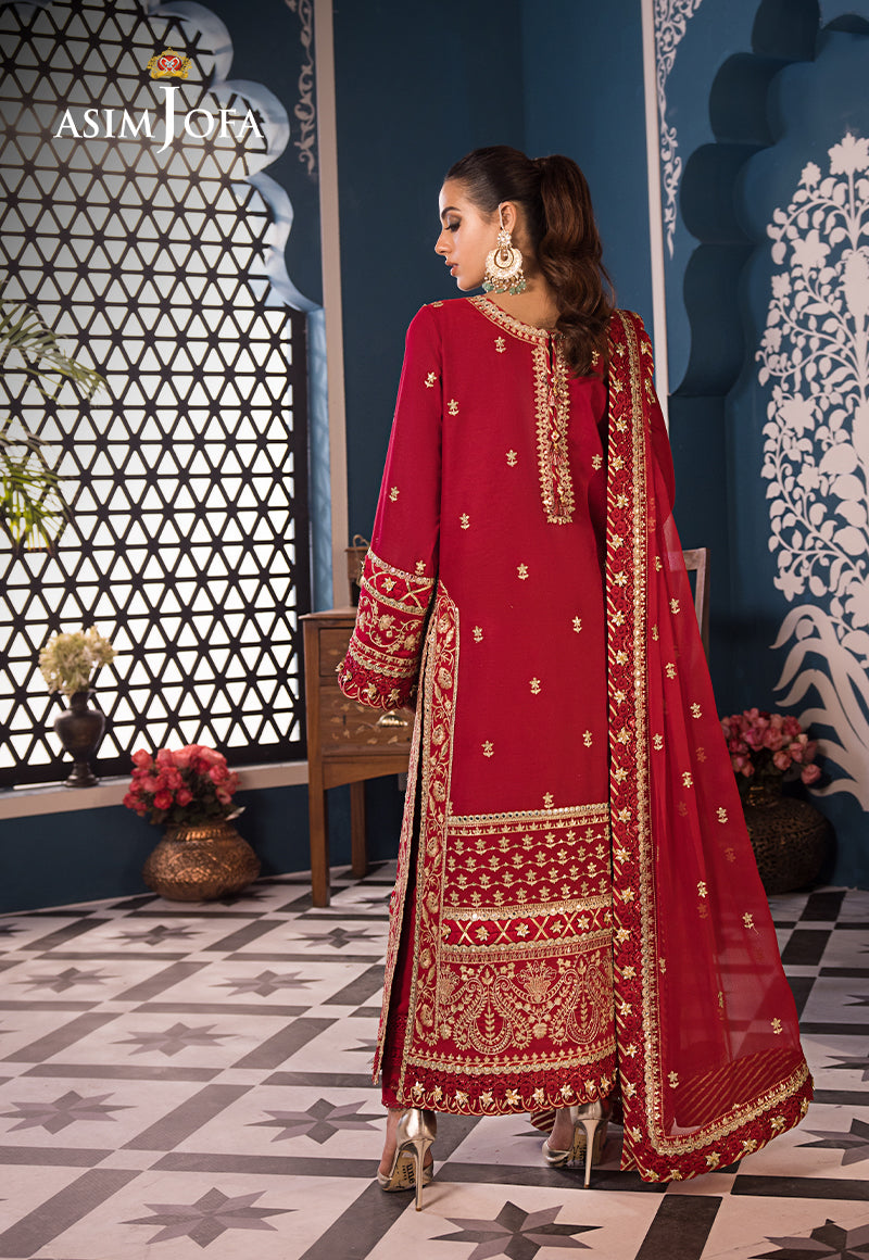 AJFI-10 EMBROIDERED LAWN 3 PCS