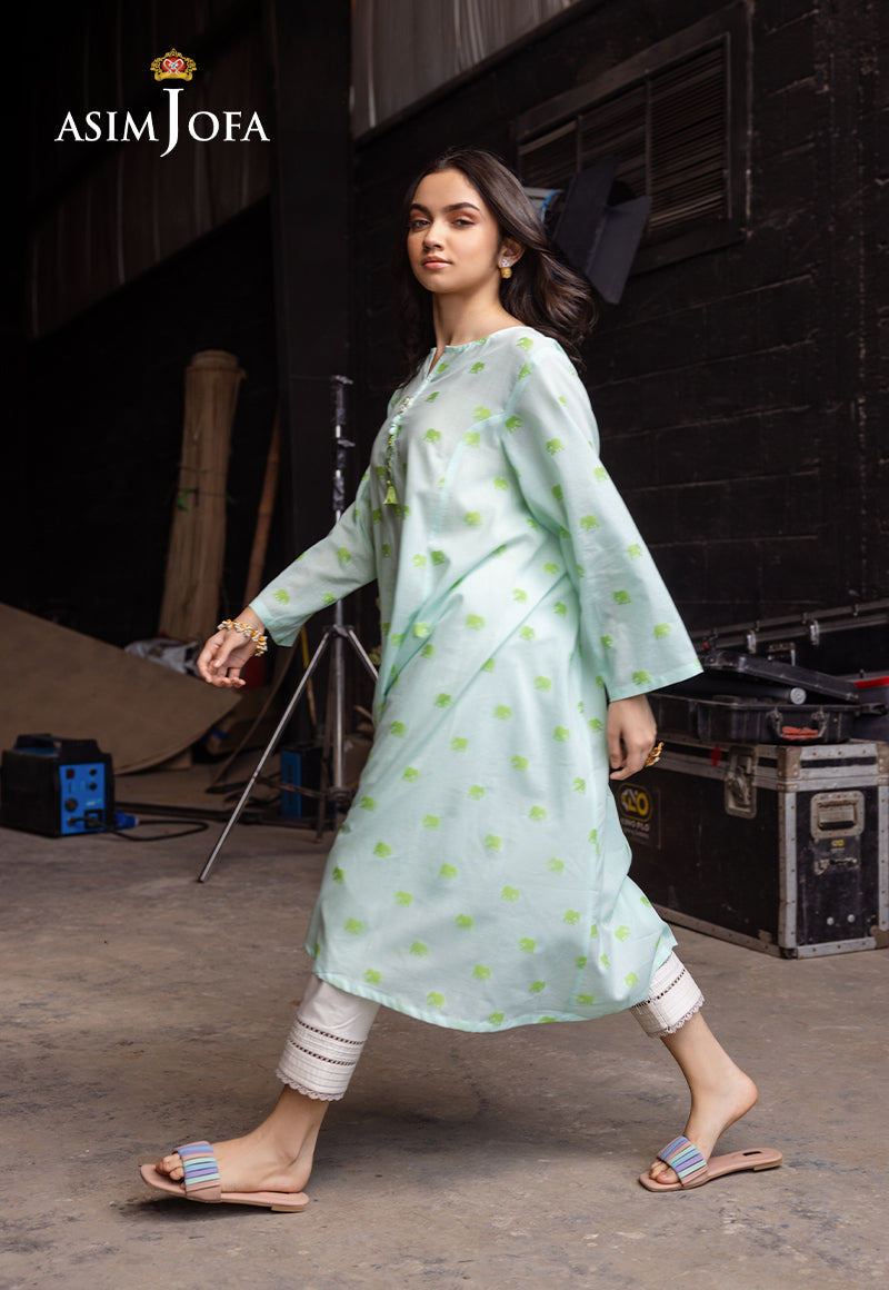 Ajso-91 Unstitched 2 Pcs Shirt Dupatta