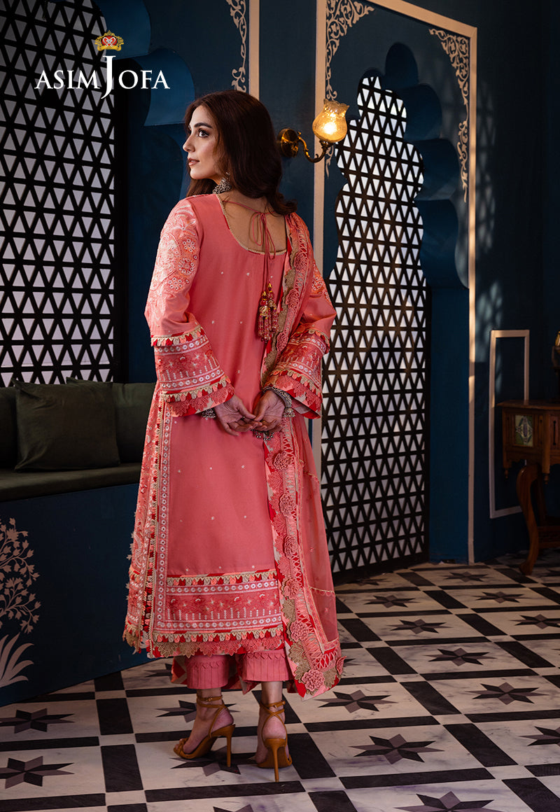 AJFI-07 EMBROIDERED LAWN 3 PCS