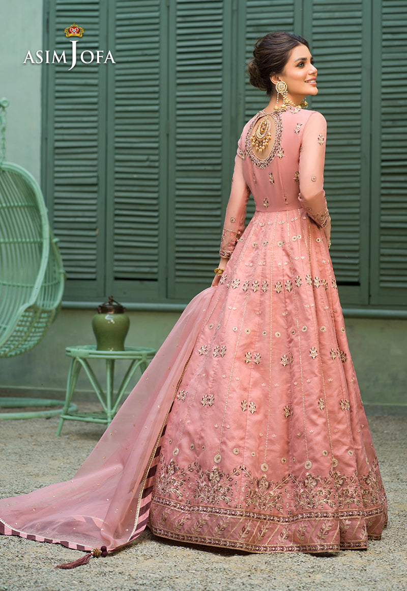 AJFC-40 EMBROIDERED ORGANZA 3 PCS