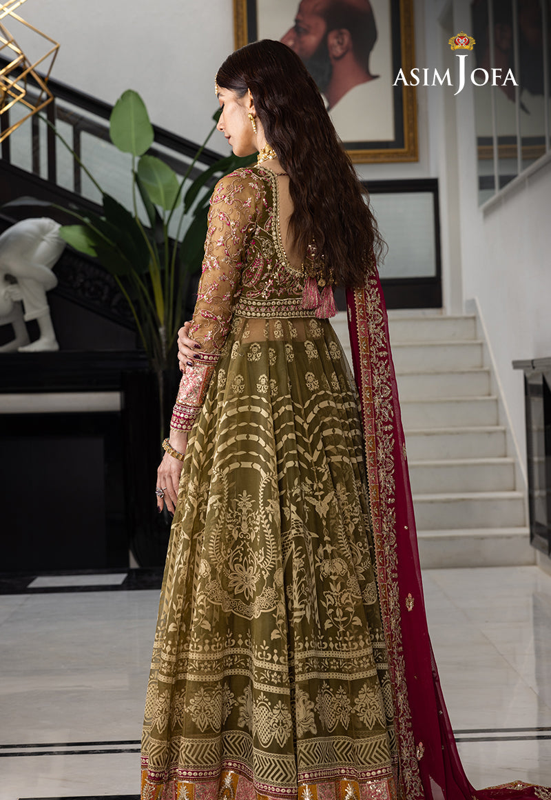 AJJHD-03 EMBROIDERED CHIFFON STITCHED 1 PC