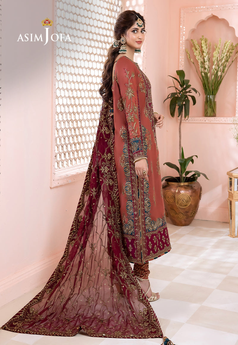 AJCC-01 EMBROIDERED RAW SILK 3 PCS