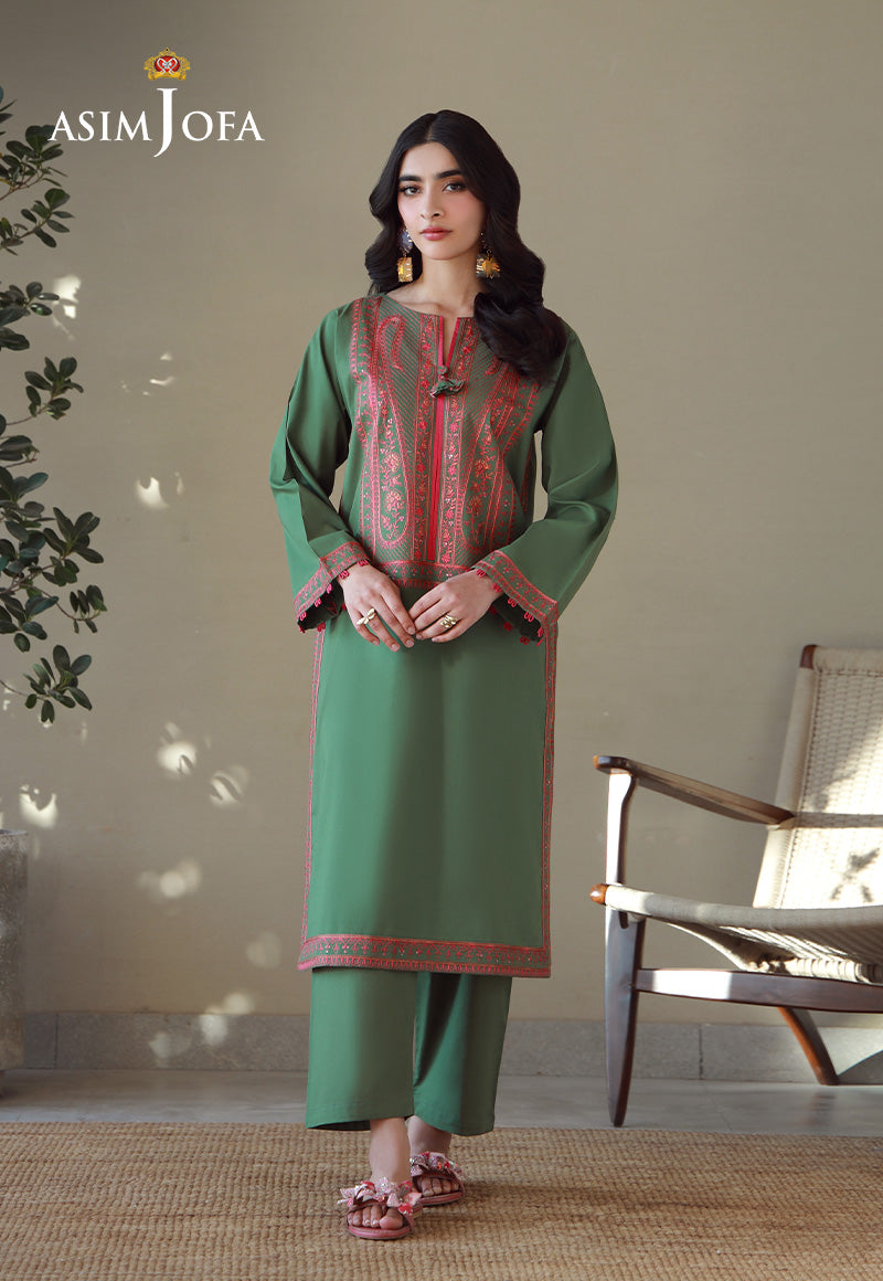AJPB-175 EMBROIDERED CAMBRIC STITCHED 2 PCS