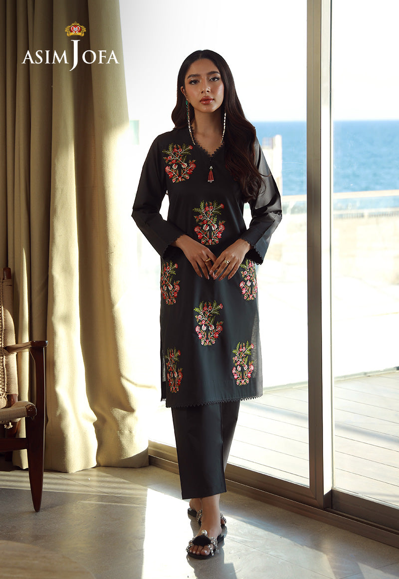 AJPB-173 EMBROIDERED CAMBRIC STITCHED 2 PCS