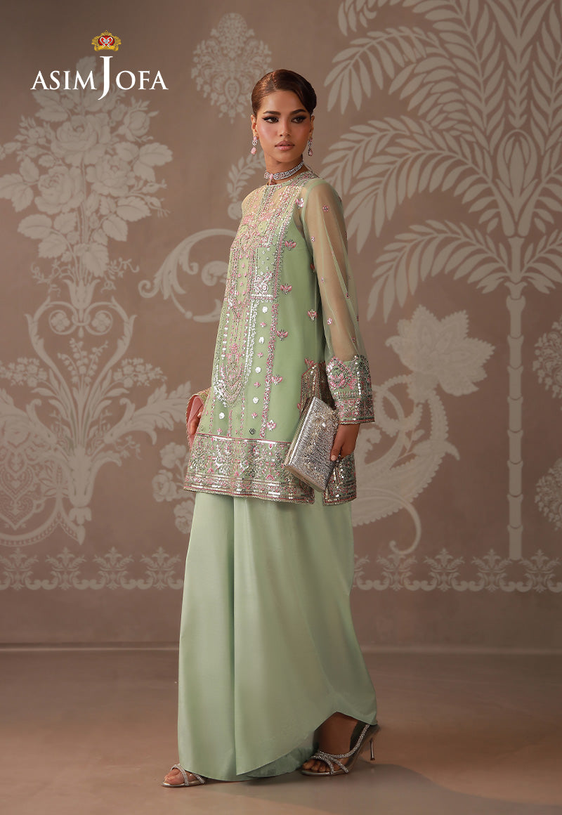 AJULDD-10 Embroidered Poly Net Stitched 5 Pcs