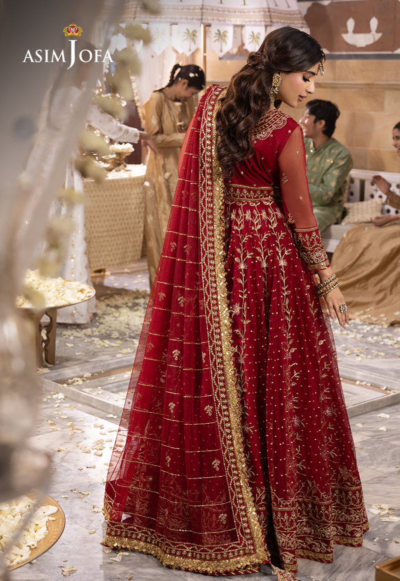 AJSH-06 EMBROIDERED NET 3 PCS