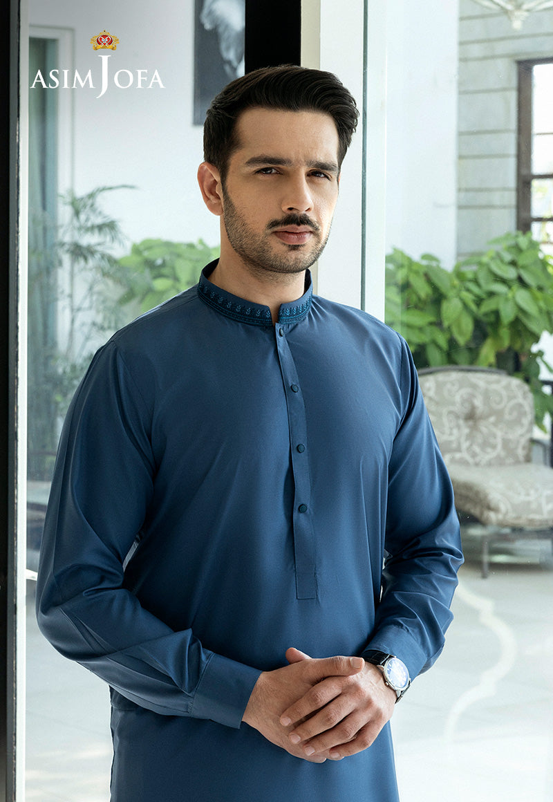 AJMWP-05 STITCHED EMBROIDERED 2PC