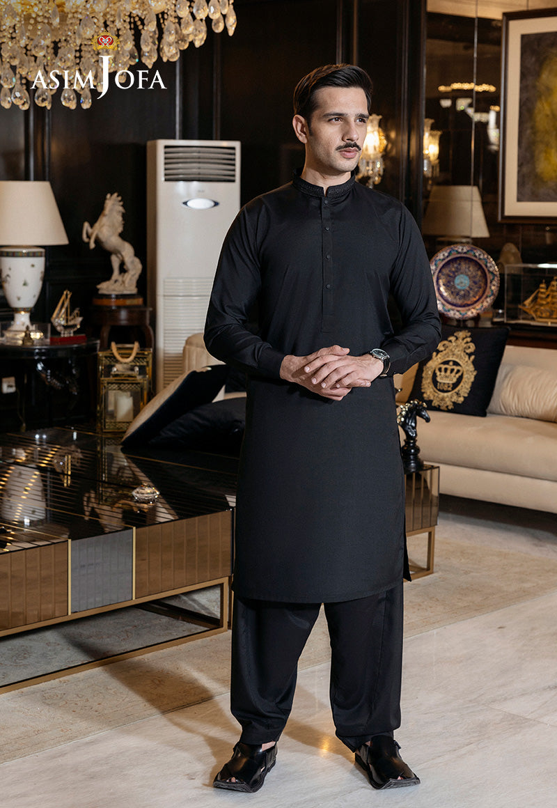 AJMWP-03 STITCHED EMBROIDERED 2PC