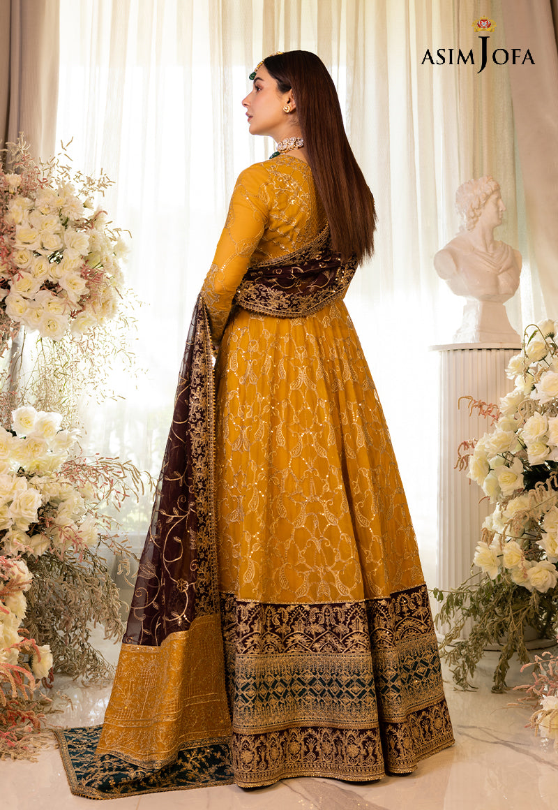 AJHJD-18 EMBROIDERED STITCHED 3 PCS