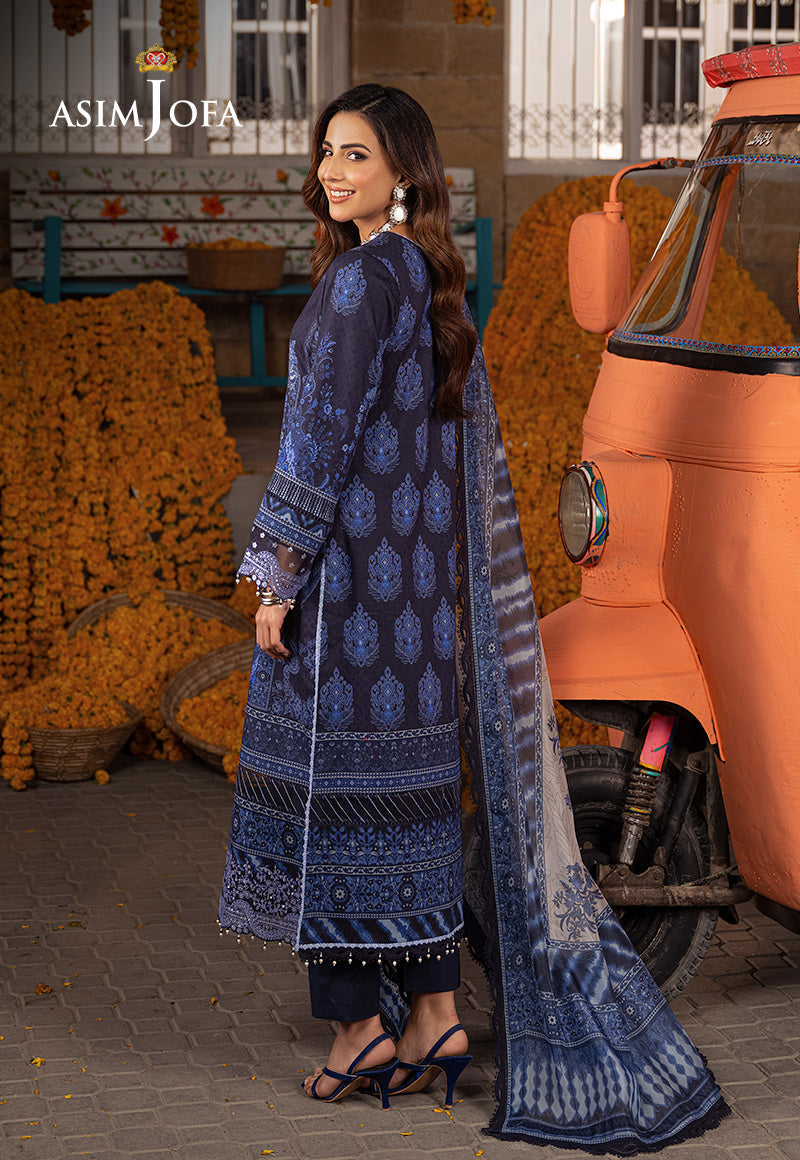 AJARD-09 EMBROIDERED JACQUARD 3 PCS