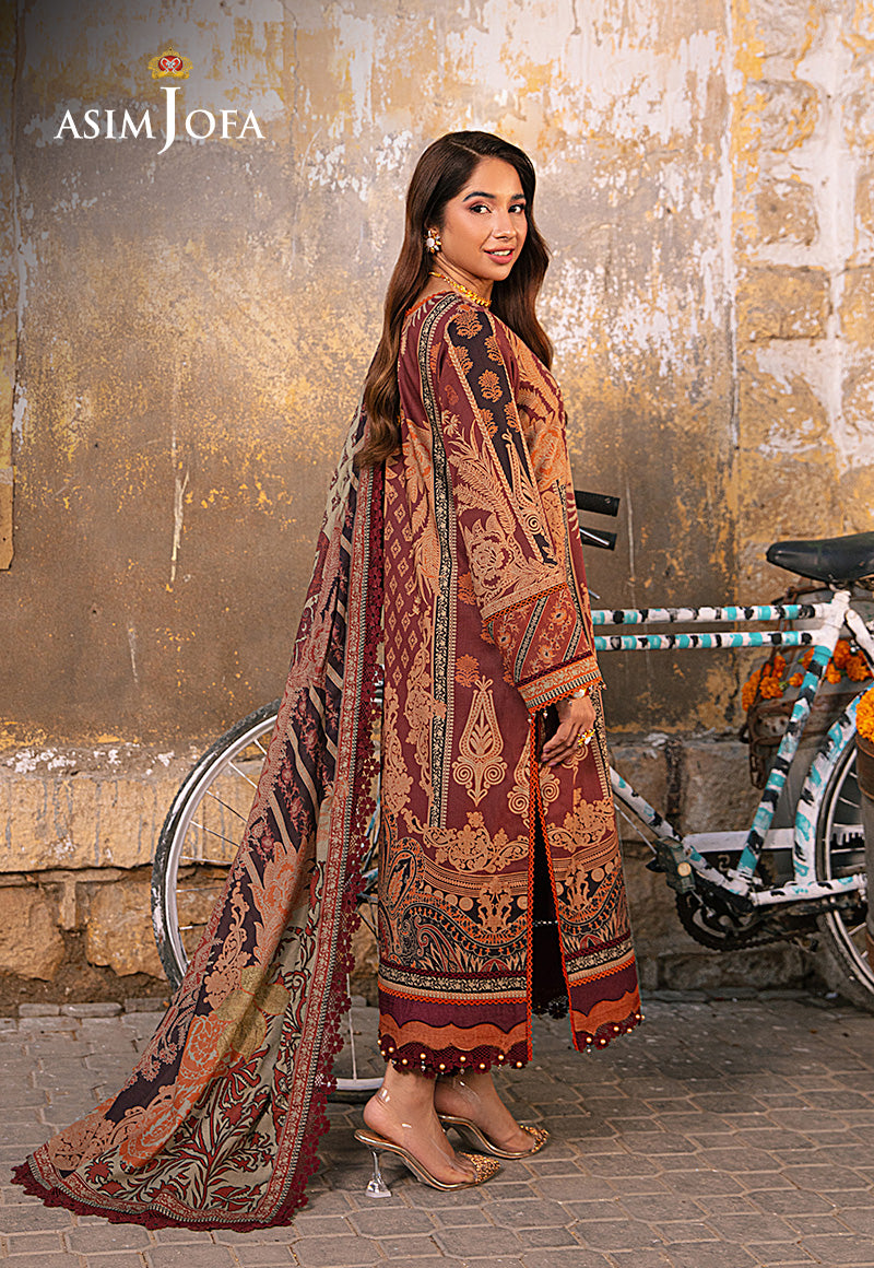 AJAR-24 PRINTED LAWN 3 PCS