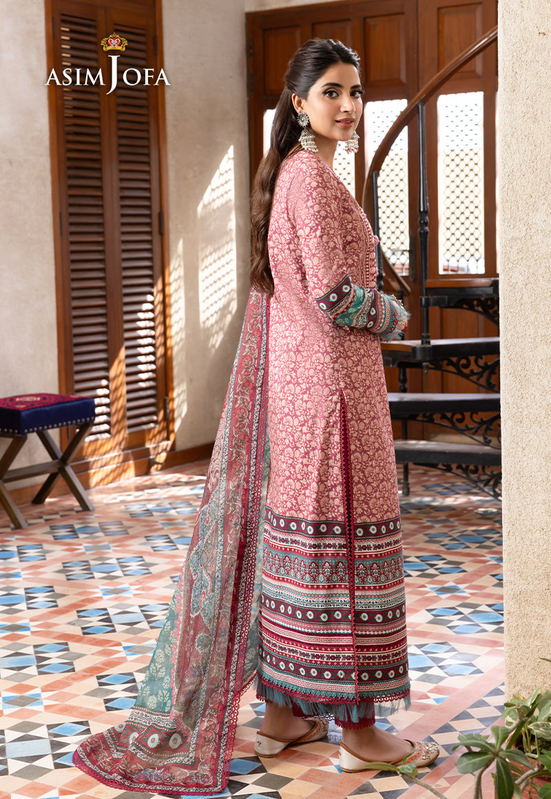 AJRW-07 EMBROIDERED PREMIUM WINTER COTTON 3 PCS