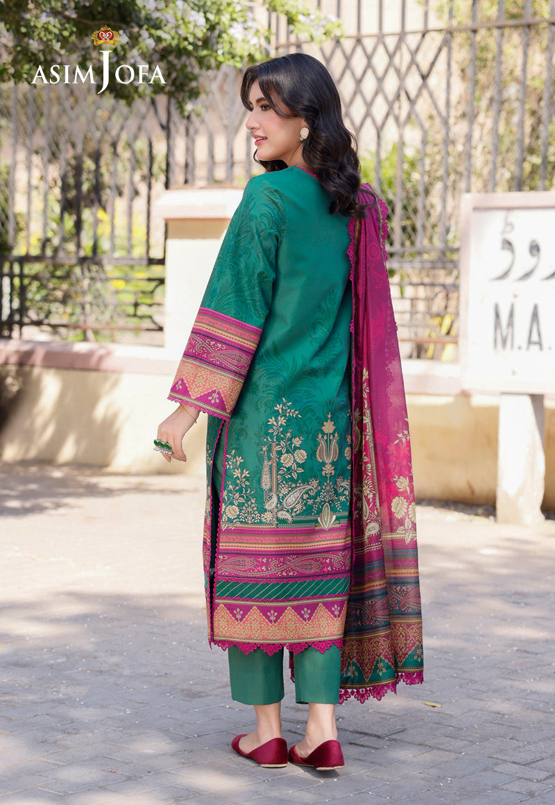 AJPLD-04-XS PRINTED ARABIC LAWN 3 PCS