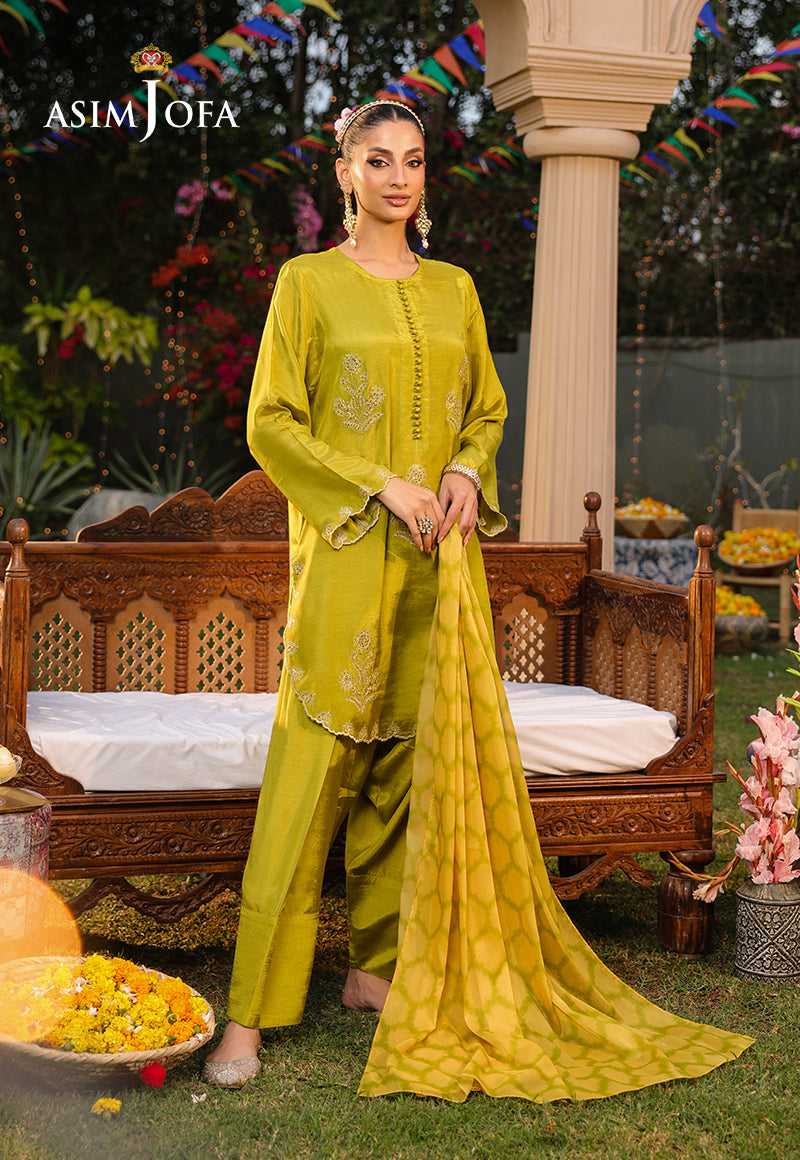 AJPB-162 EMBROIDERED RAW SILK 3PC