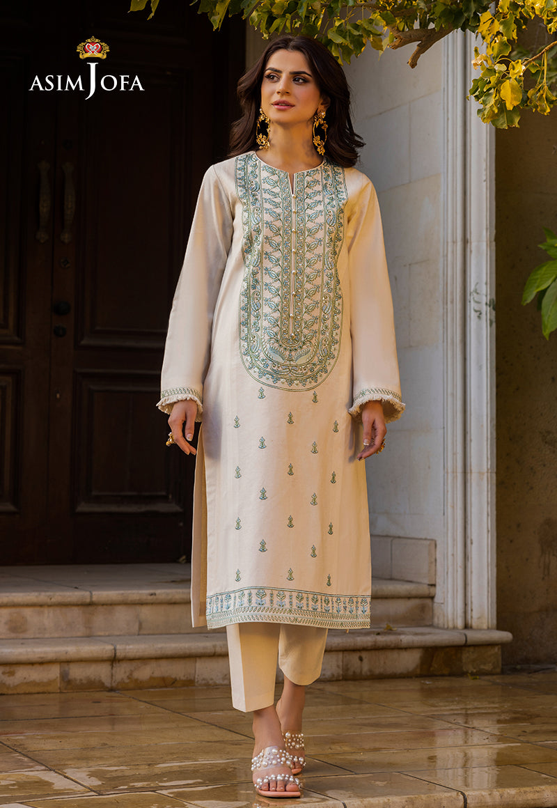 asim jofa casual dresses AJPE-16 (3-PC) EMBROIDERED CAMBRIC 3 PCS