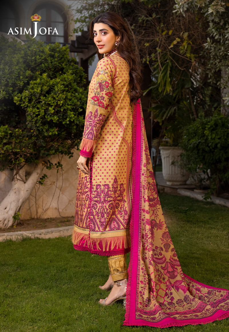 AJSD-31 EMBROIDERED STITCHED 3 PCS