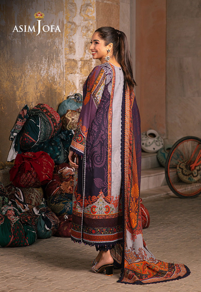 AJARD-12 EMBROIDERED JACQUARD 3 PCS