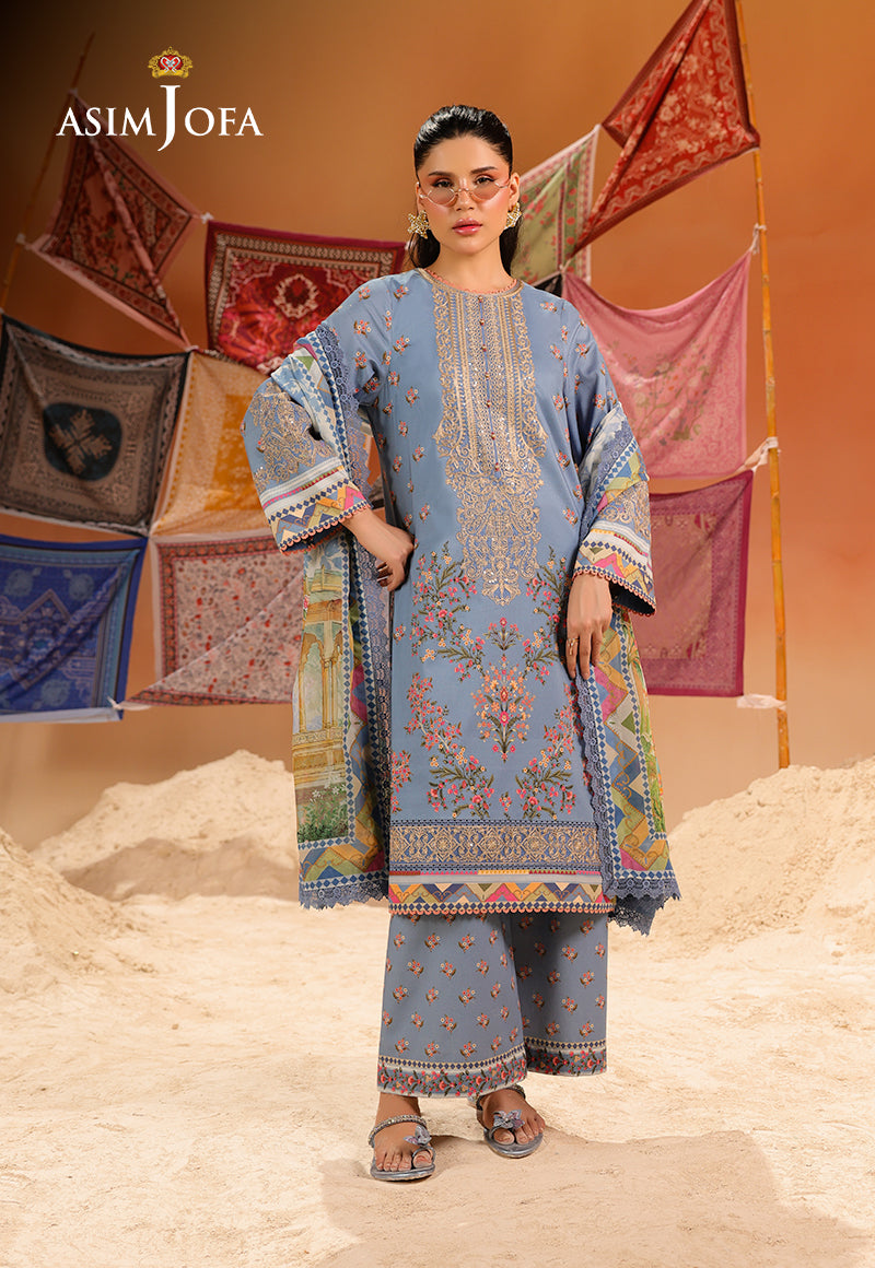 AJSO-478 Unstitched 1 Pc Dupatta