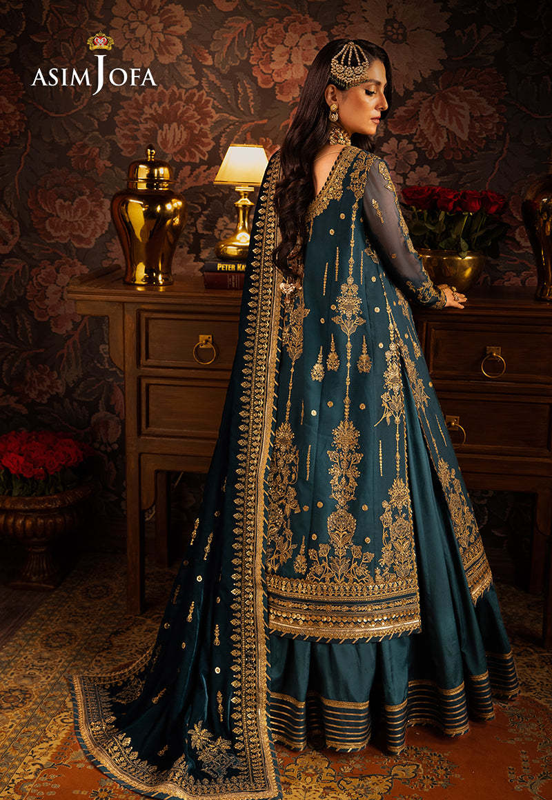 AJMM-07 EMBROIDERED CHIFFON 3 PCS