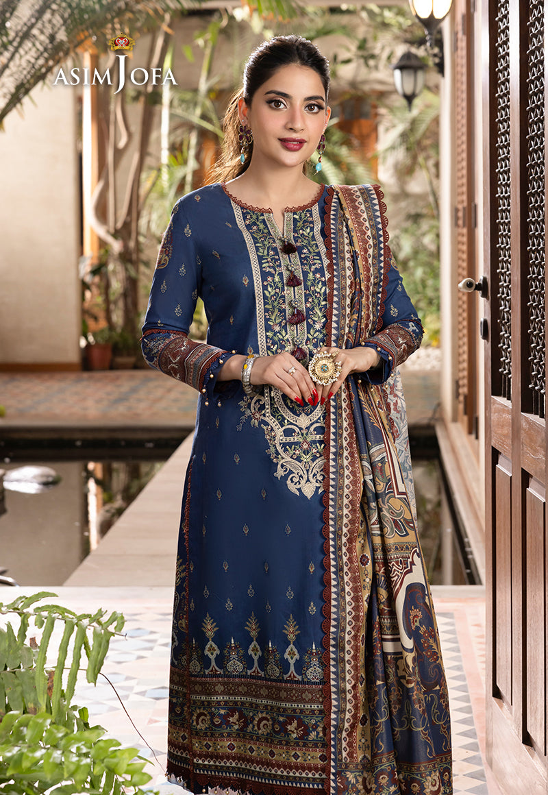 AJRW-05 EMBROIDERED PREMIUM WINTER COTTON 3 PCS