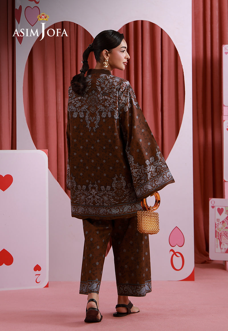 AJPB-308 Printed Lawn Stitched 2pcs