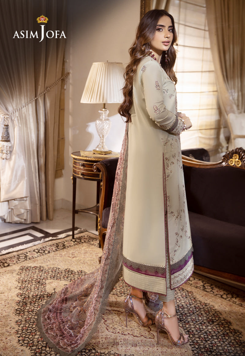 AJAS-30 EMBROIDERED CAMBRIC (3-Pcs)