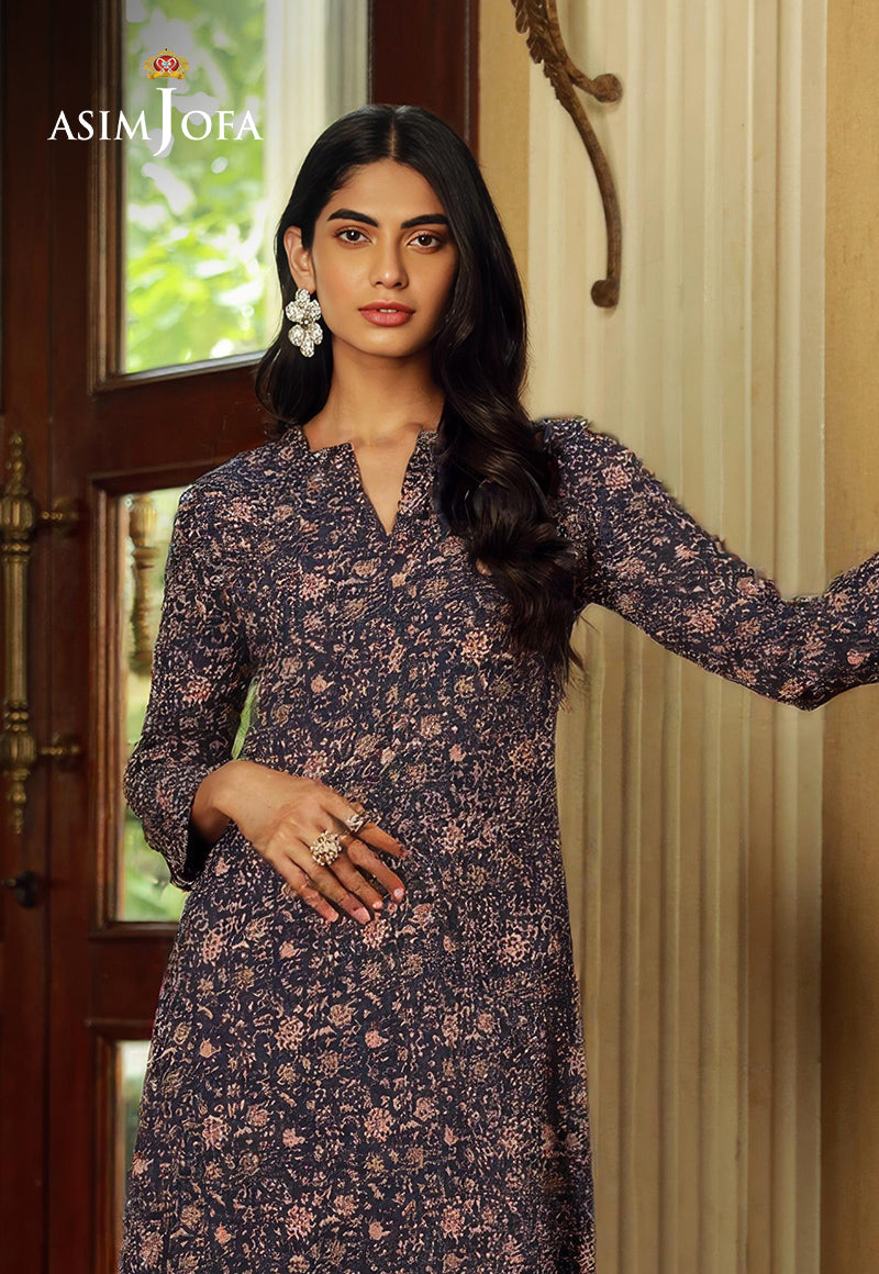 AJDSAI-120 PRINTED LAWN STITCHED 2 PCS