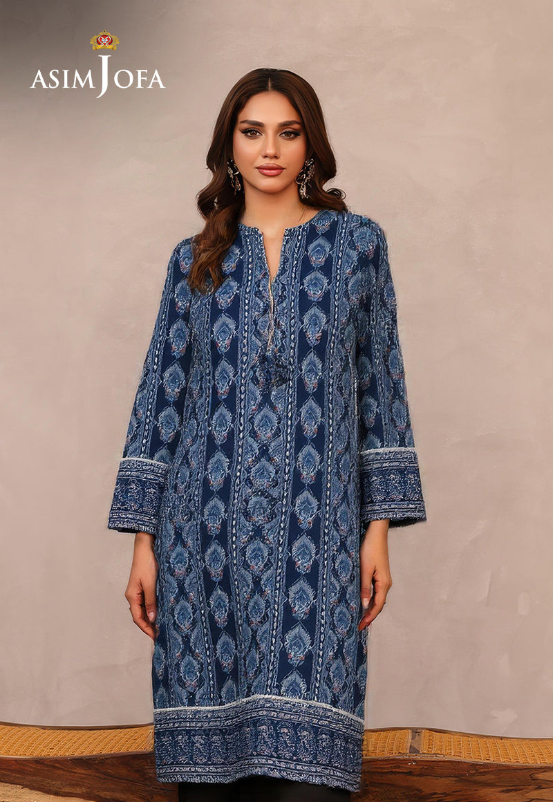 AJDSAI-147 PRINTED LAWN STITCHED 1 PC
