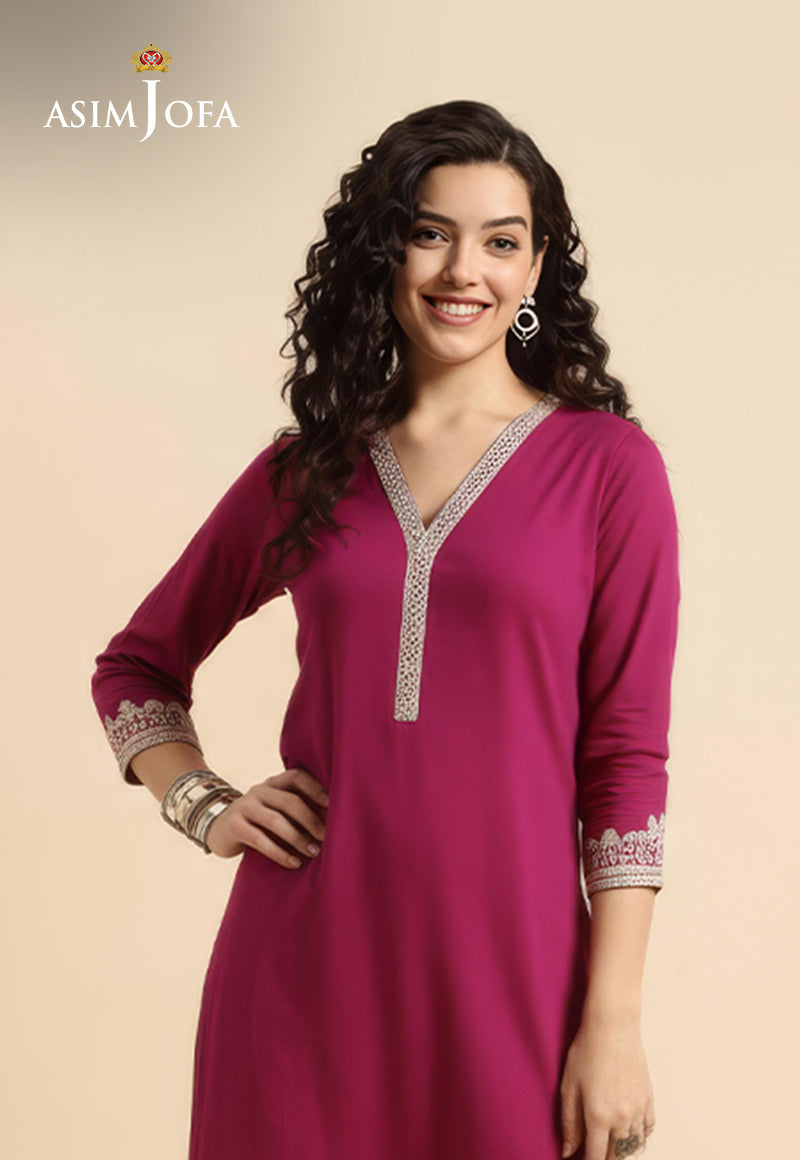 AJDSAI-175 EMBROIDERED DOBBY STITCHED 1 PC