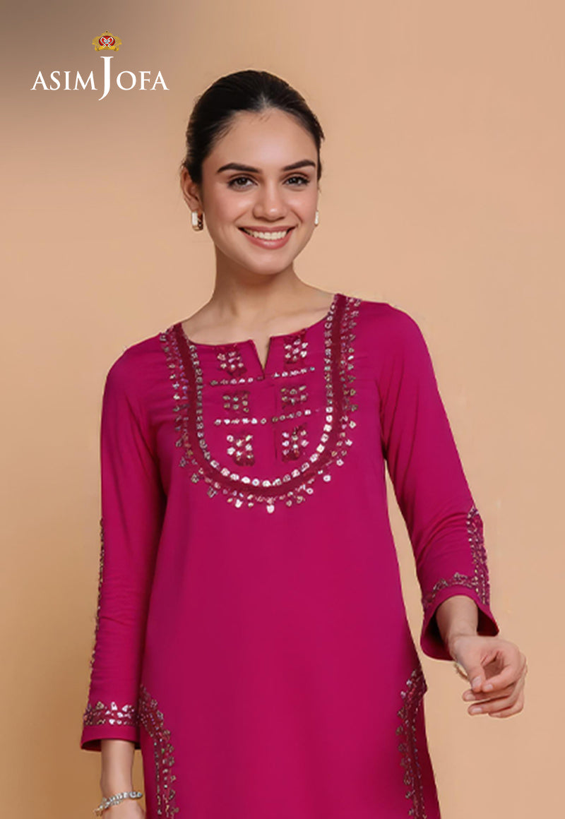 AJDSAI-184 LAWN STITCHED 2 PCS