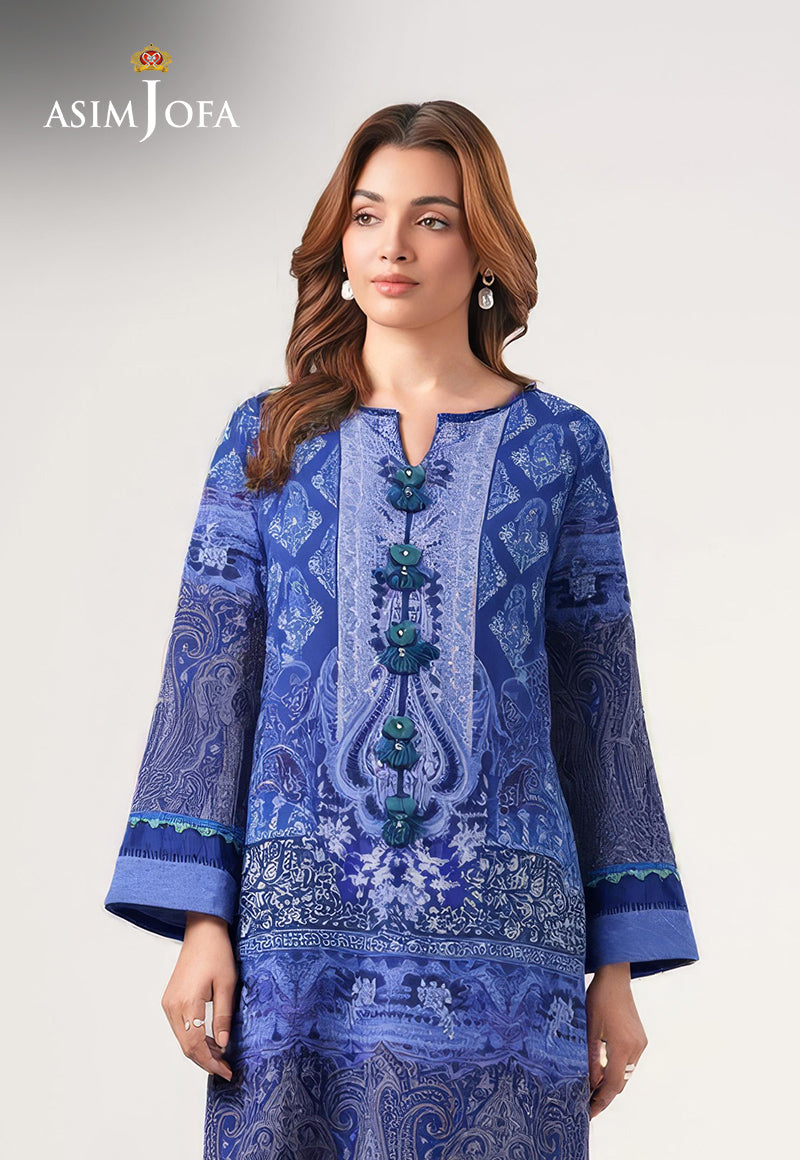 AJDSAI-212 PRINTED LAWN STITCHED 1 PC