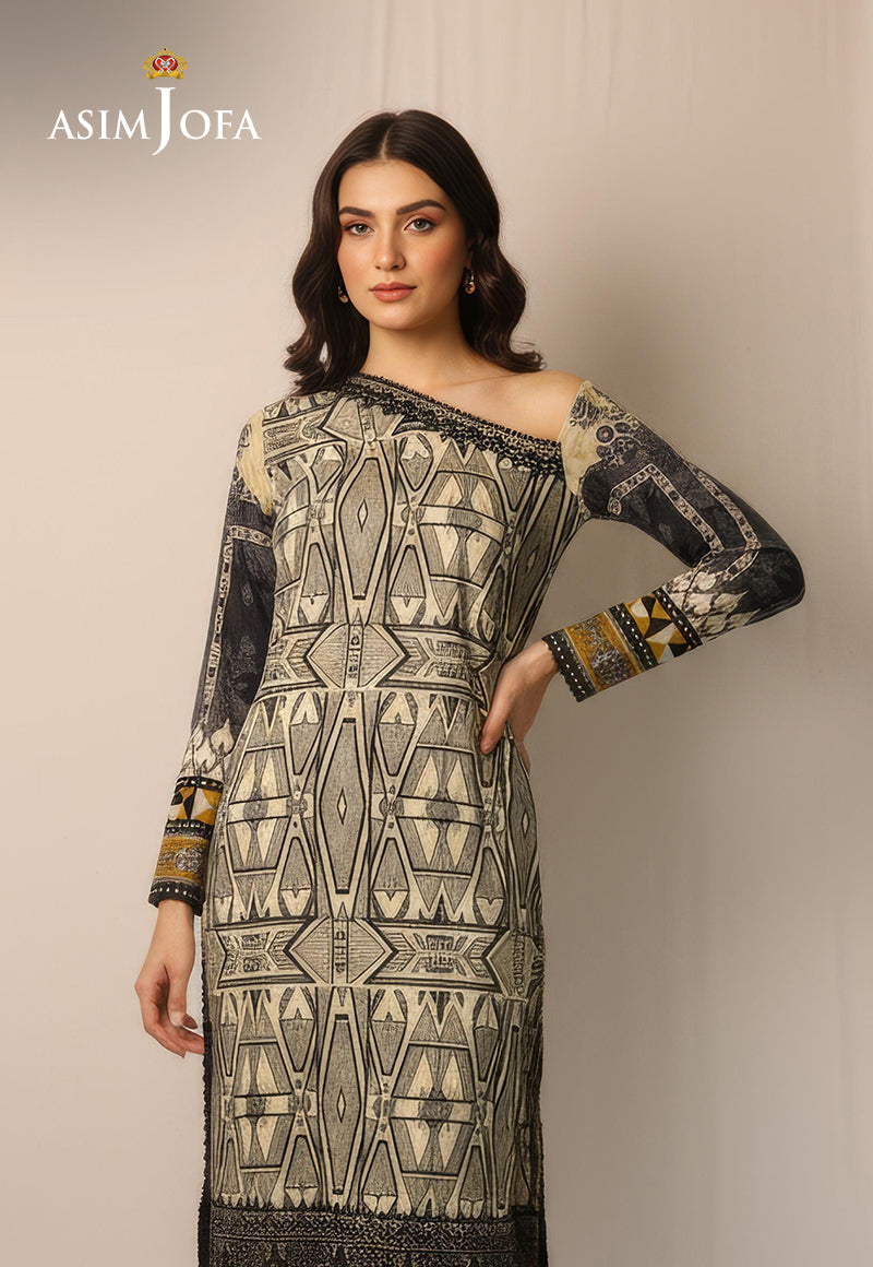 AJDSAI-282 LAWN STITCHED 1 PC