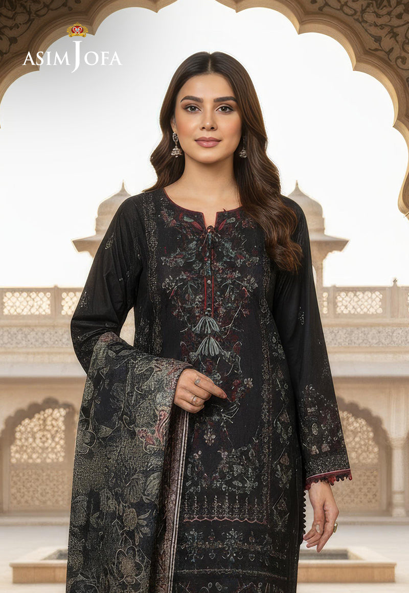 AJDSAI-457 LAWN STITCHED 3 PCS