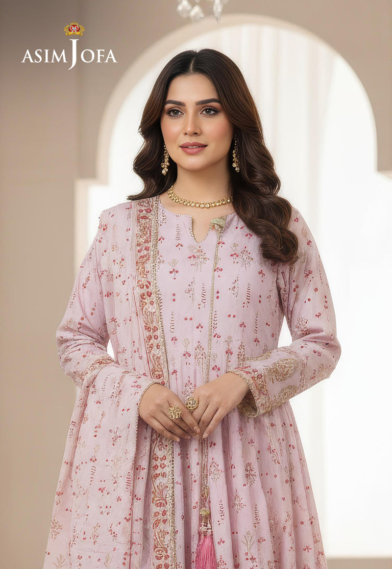 AJDSAI-581 PRINTED CAMBRIC STITCHED 3 PCS