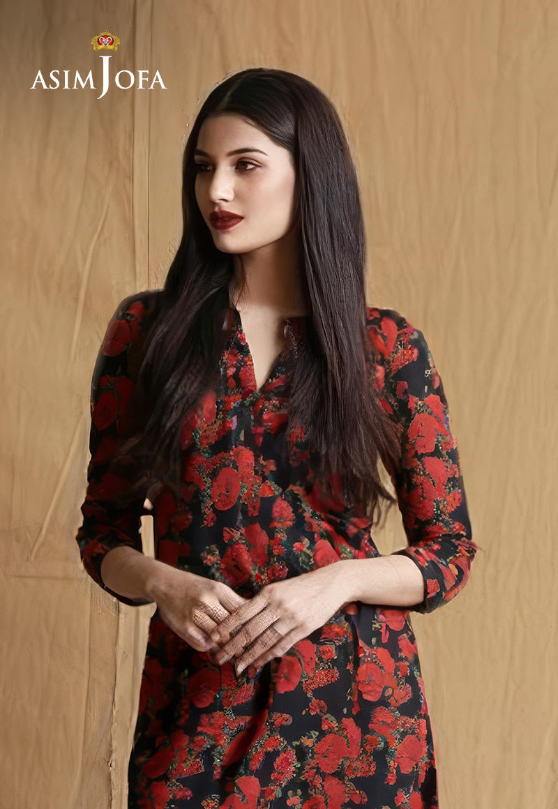 AJDSAI-622 PRINTED LAWN STITCHED 2 PCS