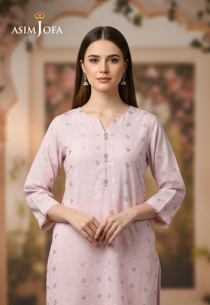 AJDSAI-625 SLUB LAWN STITCHED 2 PCS