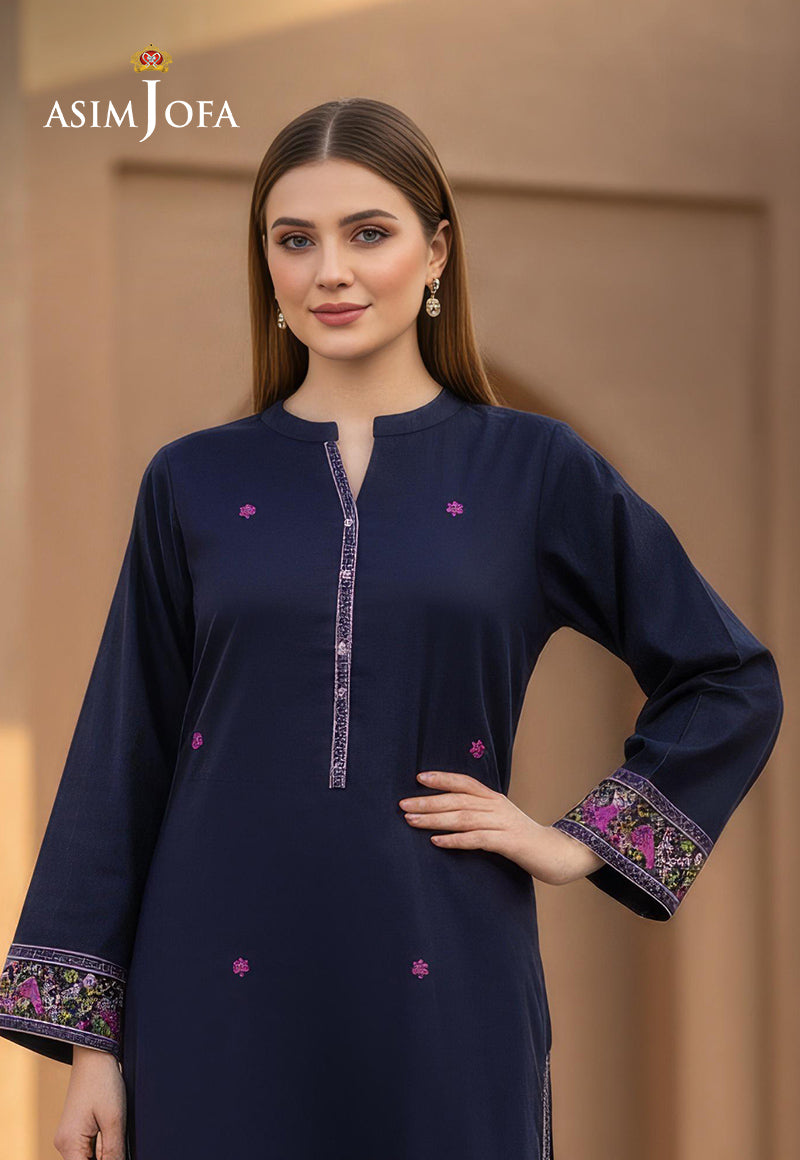 AJDSAI-626 EMBROIDERED LAWN STITCHED 2 PCS